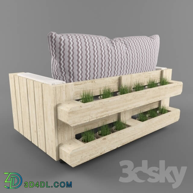 Sofa - Sofa of pallets