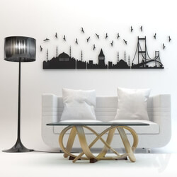 Other - city __view wall decor -Loop-D-Loop-Coffee-Table 