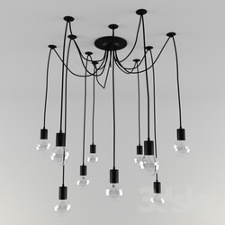 Ceiling light - Industrial Edison Chandelier 