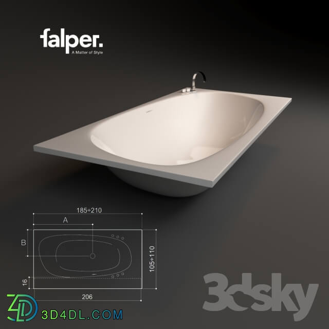 Bathtub - Bath Falper Vascamisura