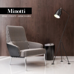 Arm chair - Minotti Ipad - COLEY - ARMCHAIRS 