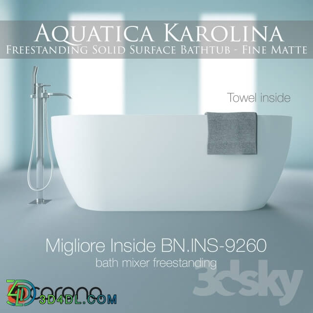 Bathtub - Karolina aquatica_and_Migliore inside