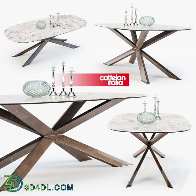 Table - Cattelan Italia Spyder Keramik table