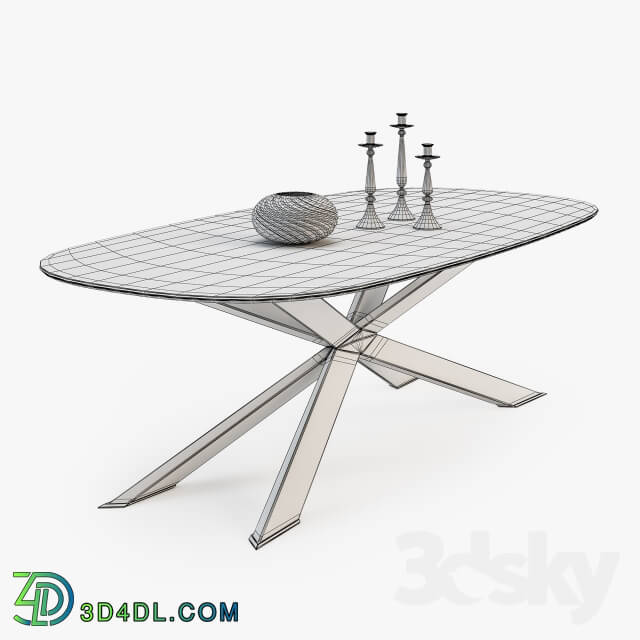 Table - Cattelan Italia Spyder Keramik table