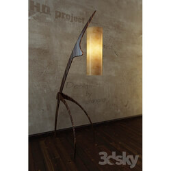 Floor lamp - floor lamp_ the African 