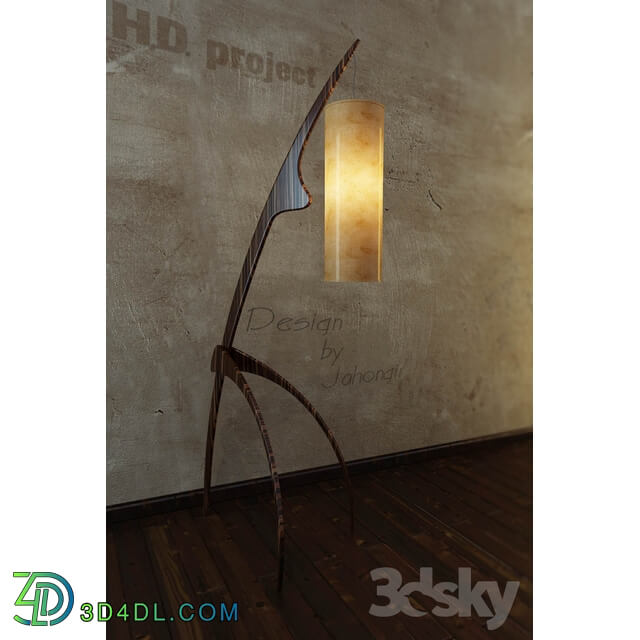 Floor lamp - floor lamp_ the African