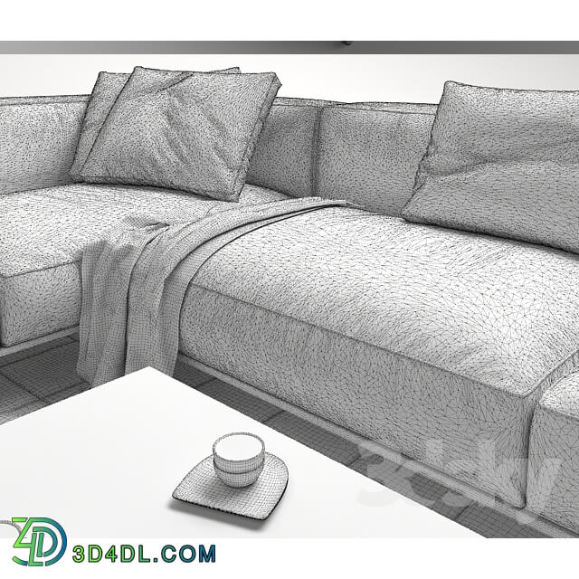 Sofa - Frank Sofa by B_B Italia