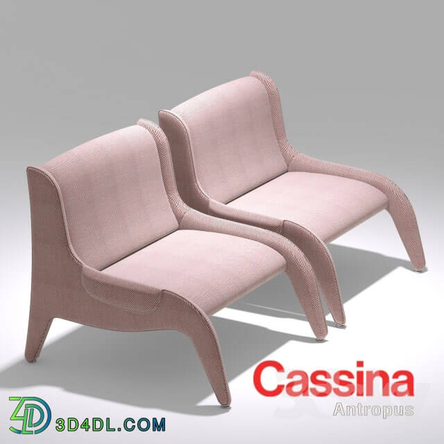 Arm chair - Cassina Antropus