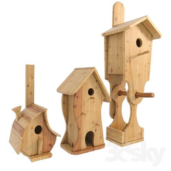 Other architectural elements - birdhouses 