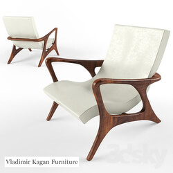 Arm chair - Vladimir Kagan Furniture _chair_ 