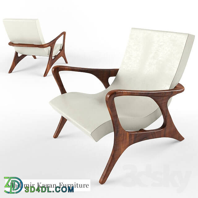 Arm chair - Vladimir Kagan Furniture _chair_