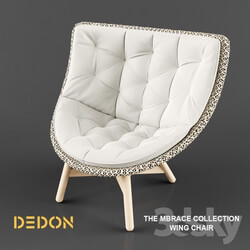 Arm chair - Dedon Mbrace Wing Chair 