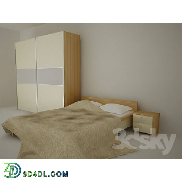 Bed - Modular Bedroom vis-a-vis