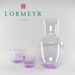 Tableware - Violet glassware 