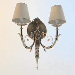 Wall light - Sconce with a girl 