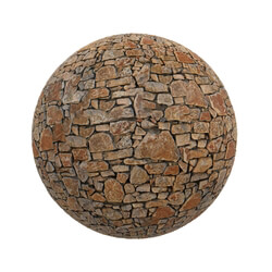 CGaxis-Textures Stones-Volume-01 brown stone pavement (01) 