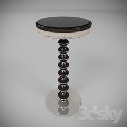 Table - Round table art deco 