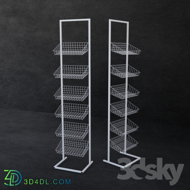 Shop - Universal mesh rack