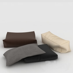 Pillows - leather Cushion 