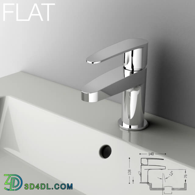 Wash basin - TRES_FLAT