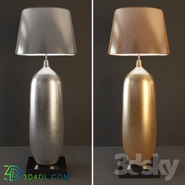 Floor lamp - Maxlight Class floor lamp _silver and gold_