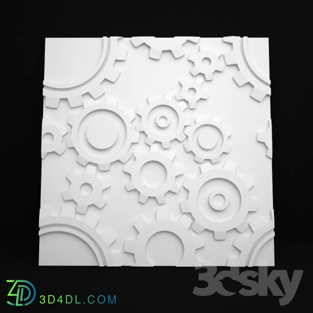 3D panel - 3D panel _quot_Mehanik_quot_