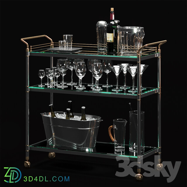 Other kitchen accessories - Service table