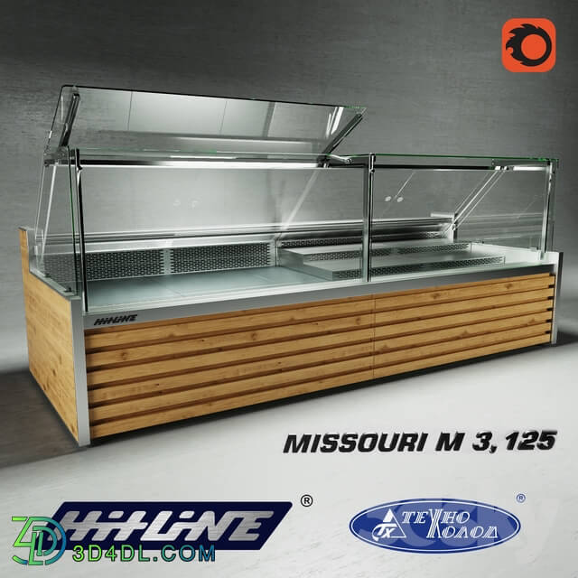 Shop - OM Refrigerated showcase Missouri M 3.125 D