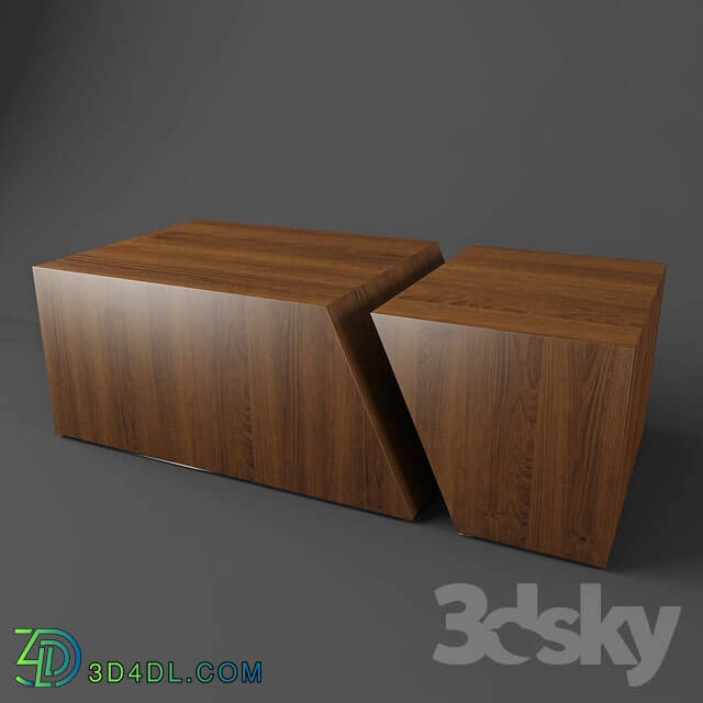 Table - Coffee table _American walnut_