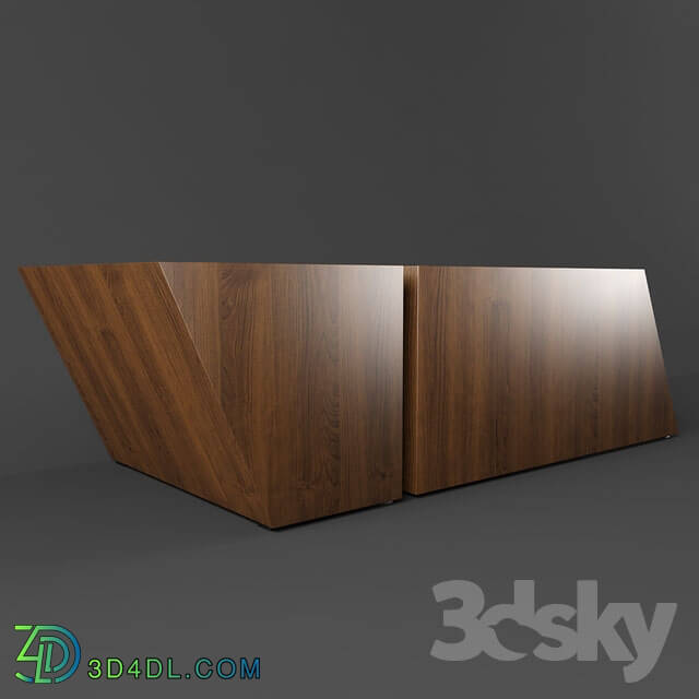 Table - Coffee table _American walnut_