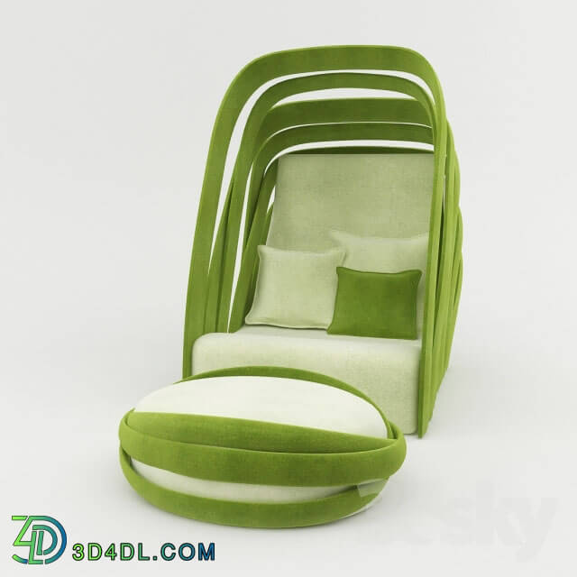 Arm chair - Contemporary lounge chair