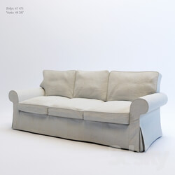 Sofa - Ikea _ Ektorp Three-seat sofa 