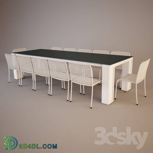 Table _ Chair - dining table