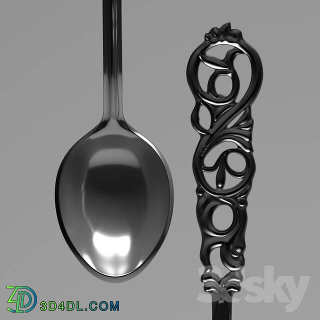 Tableware - Tea spoon.