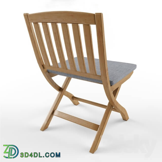 Chair - Outdoor Wood Folding Bistro Chairs