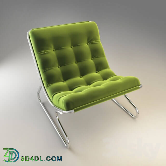 Other soft seating - mid century green highlights chair