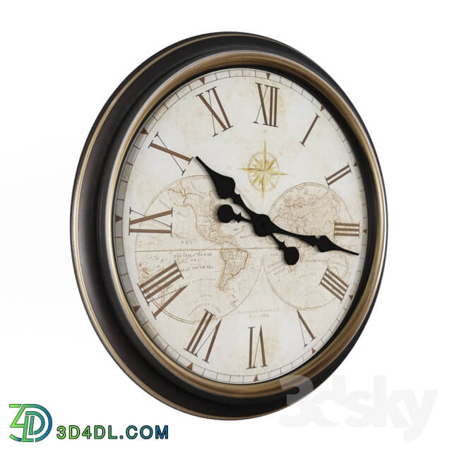 Watches _ Clocks - Haverstraw Wall Clock