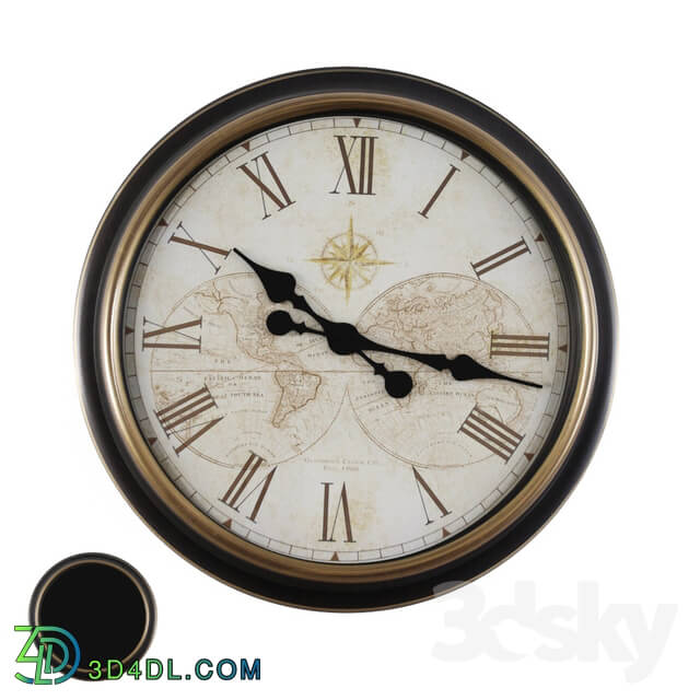 Watches _ Clocks - Haverstraw Wall Clock