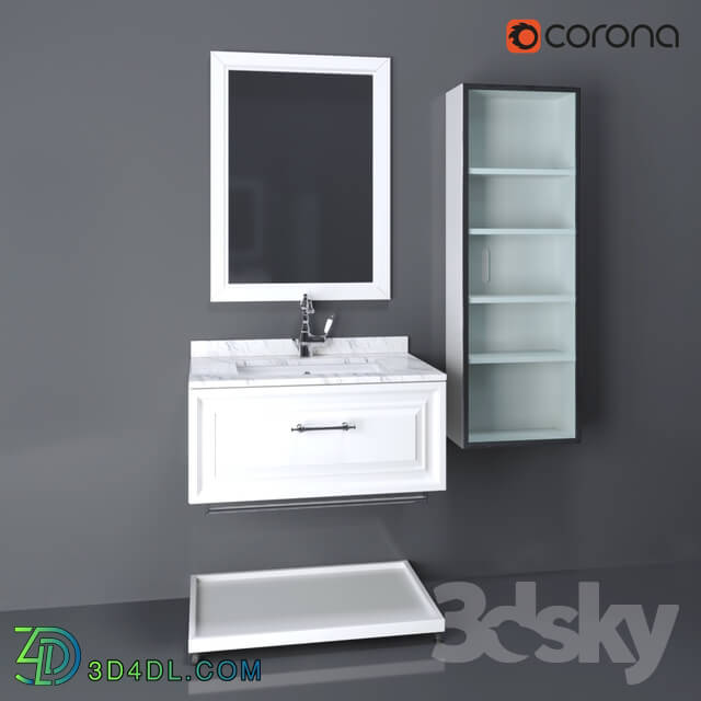 Bathroom furniture - Bathroom Set Classic 2