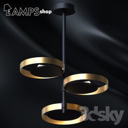 Ceiling light - VeniceM Circles Chandelier 