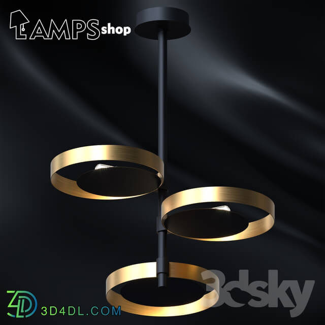 Ceiling light - VeniceM Circles Chandelier