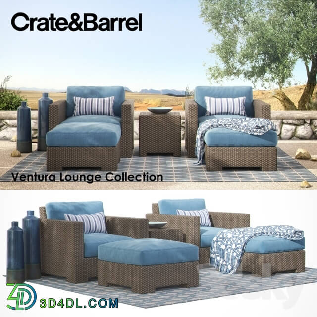 Other - Crate _amp_ Barrel - Ventura Lounge Collection - Set II
