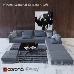 Other Minotti Sectional Collection Sofa 