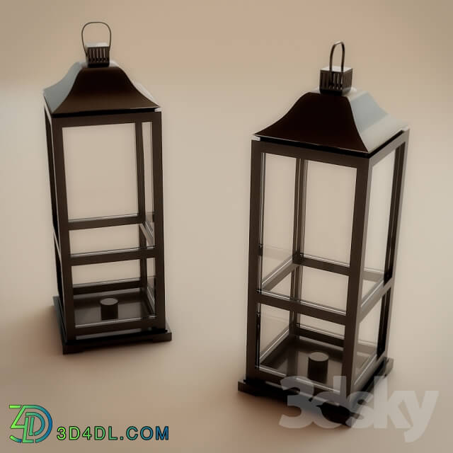 Other decorative objects - unique garden lamp