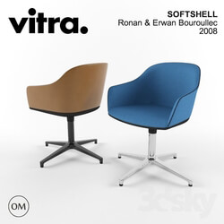 Arm chair - VITRA SOFTSHELL 