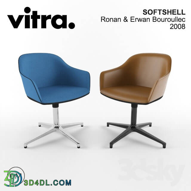 Arm chair - VITRA SOFTSHELL