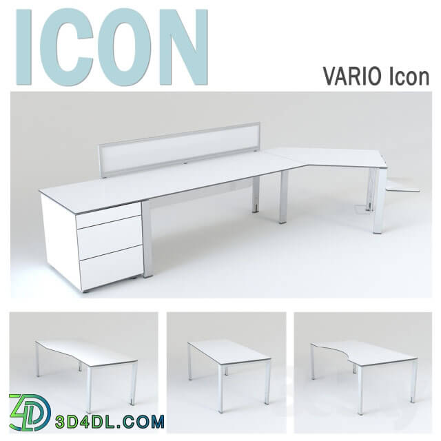 Office furniture - Office desks from the VARIO Icon