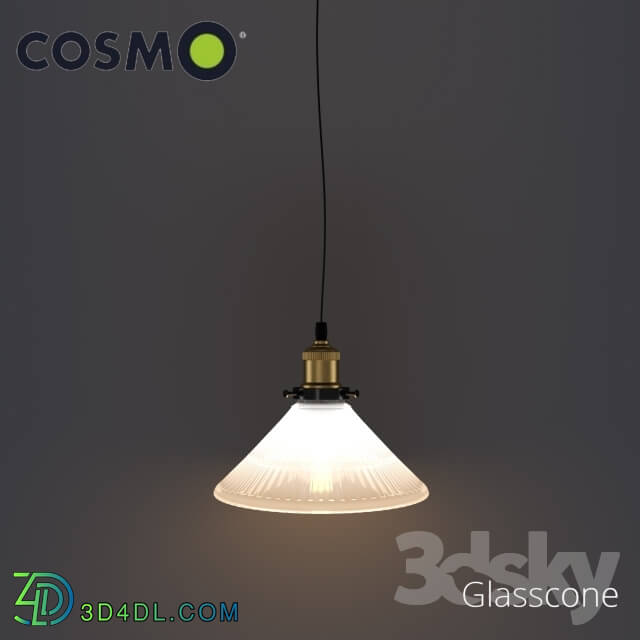 Ceiling light - Glasscone-lamp