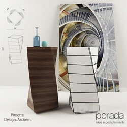 Sideboard _ Chest of drawer - Porada Piroette 