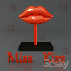 Other decorative objects - A statuette in the shape of the lips 